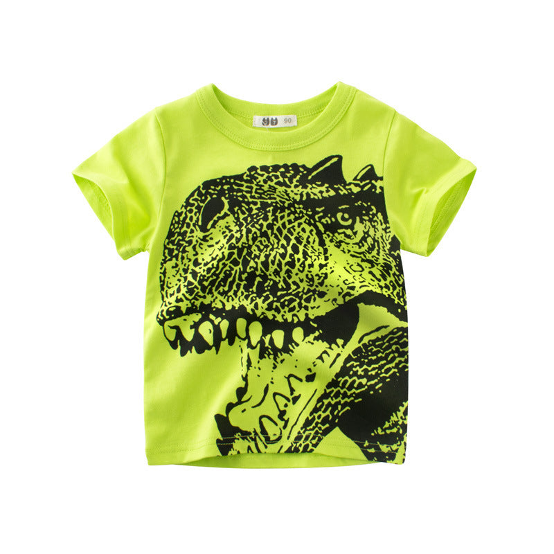 Summer Children's Short Sleeve T Shirt For Boys