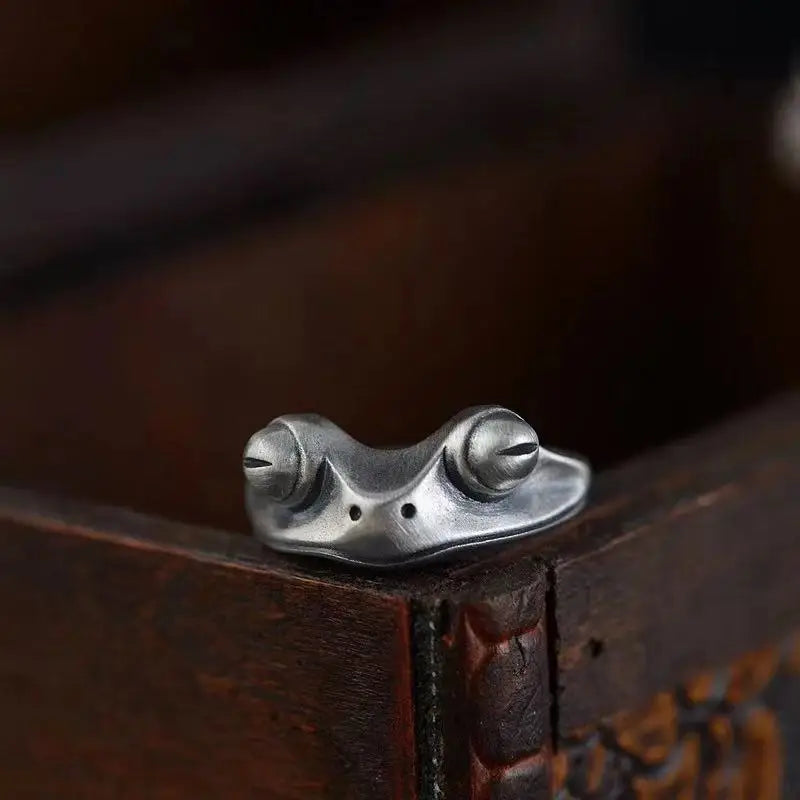 Vintage Ring Men Women Snake Frog Smiling Face Rings For Woman Open Adjustable Punk Gothic Claw Dragon Octopus Man Ring Unisex