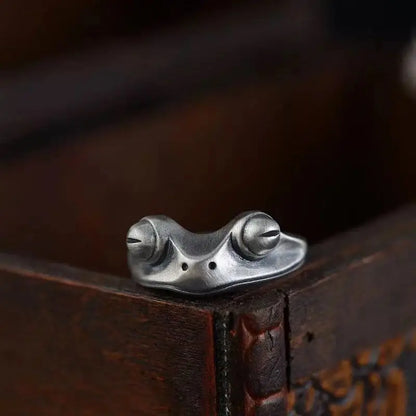 Vintage Ring Men Women Snake Frog Smiling Face Rings For Woman Open Adjustable Punk Gothic Claw Dragon Octopus Man Ring Unisex