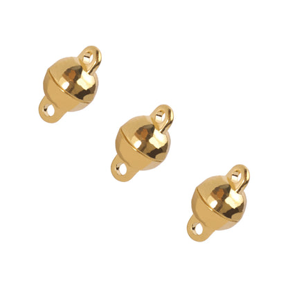 Stainless Steel Strong Magnetic Clasps for Leather Cord Bracelet Necklace Magnet End Clasp Connectors for DIY Jewelry Making