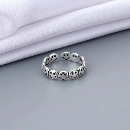 Vintage Ring Men Women Snake Frog Smiling Face Rings For Woman Open Adjustable Punk Gothic Claw Dragon Octopus Man Ring Unisex