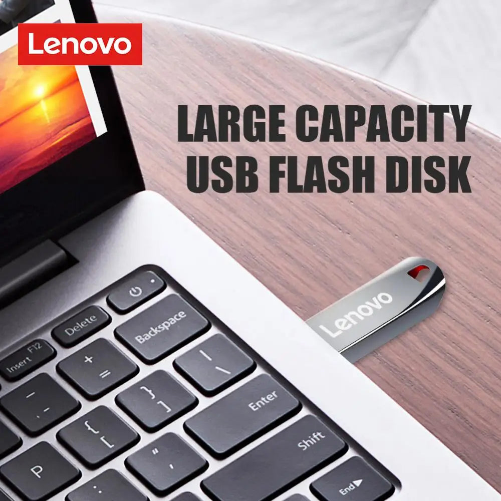 Lenovo 2TB Usb 3.0 Flash Drives High Speed Metal Pendrive 1TB 512GB 256GB Portable Usb Drive Waterproof Memoria Usb Flash Disk