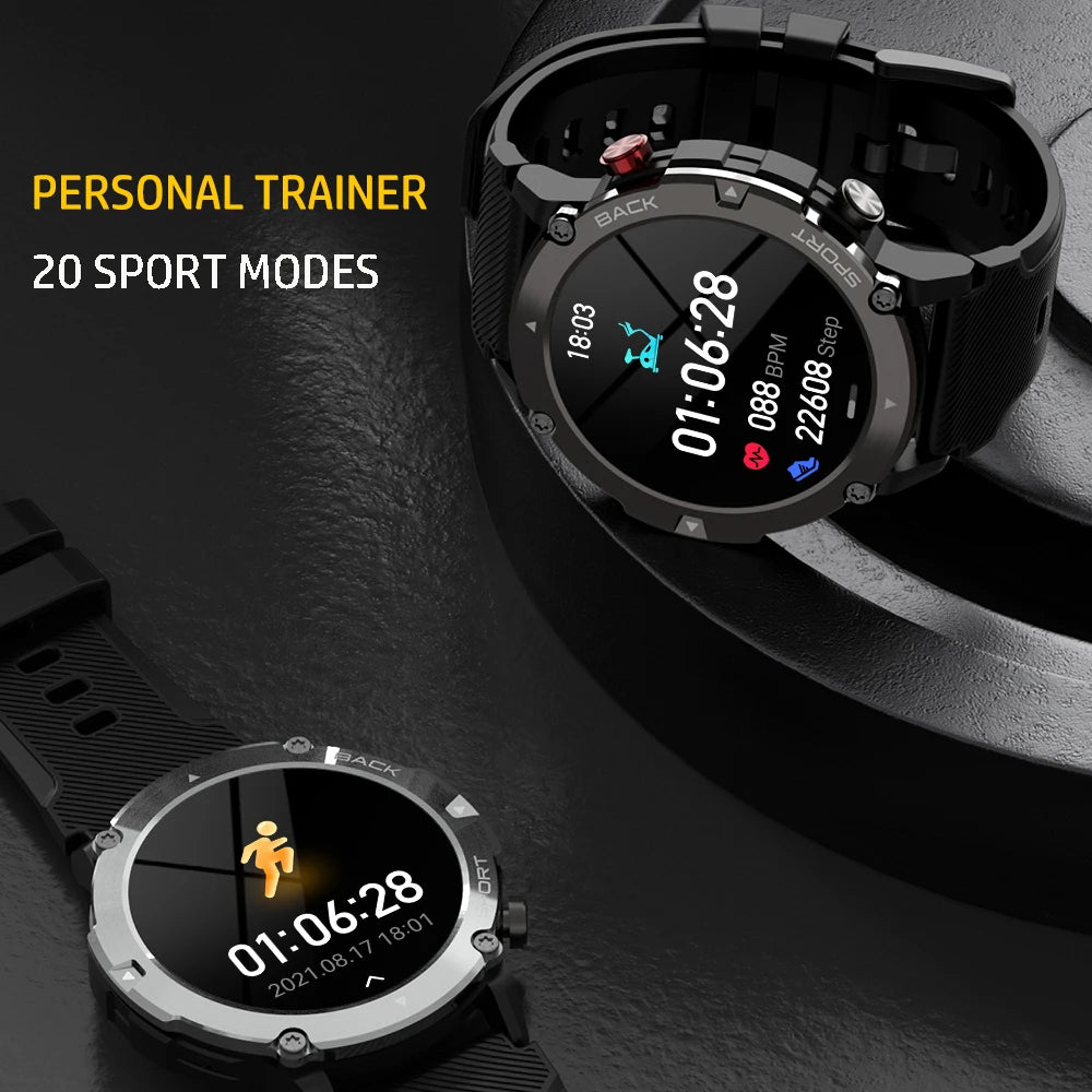 CUBOT C21 Smart Watch 1.32" Screen 300mAh Battery Bluetooth Call IP68 Waterproof 20 Sport Modes Fitness Tracker Smartwatch