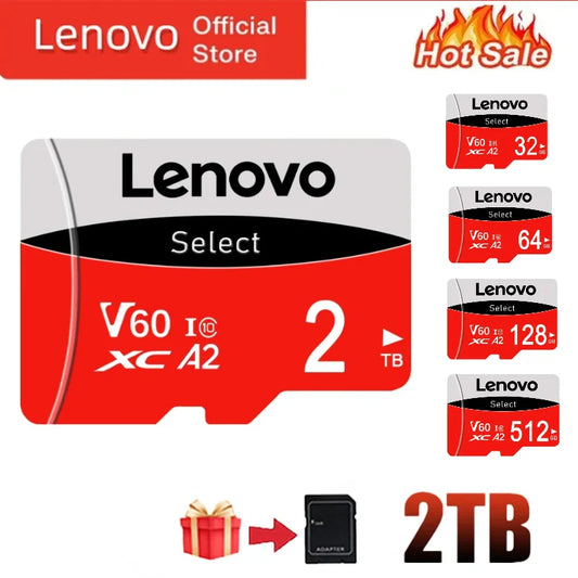 Original Lenovo SD TF Memory Card 1TB Micro TF Mini SD Card 256GB 512GB 128gb 64GB 32GB for Phone/Computer/Camera Dropshipping