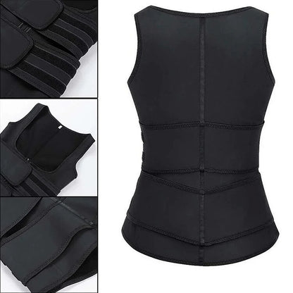 Strap Modeling Female Bodysuit Corset Double Clasp